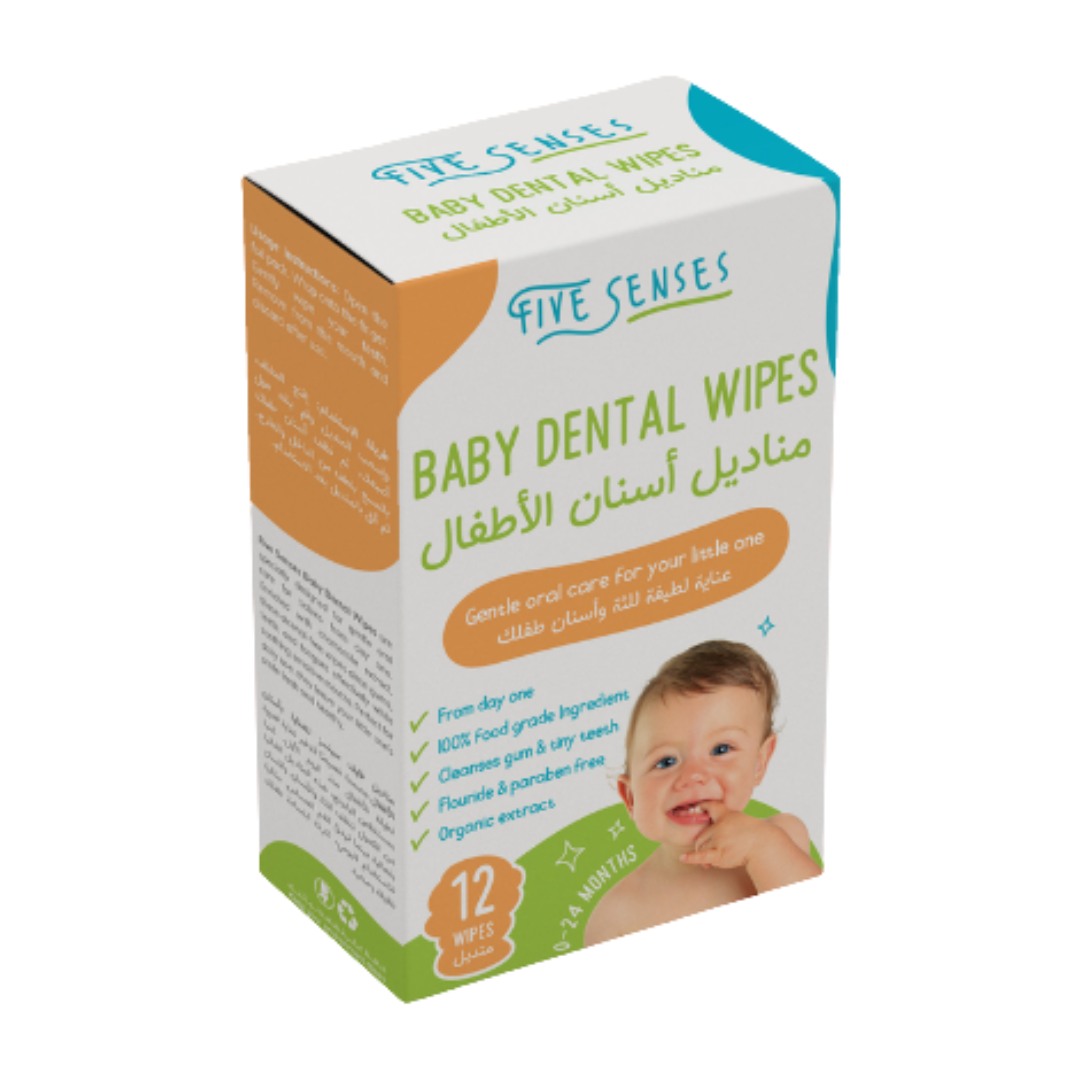 Five Senses - Baby Dental Care Wipes 12 pcs