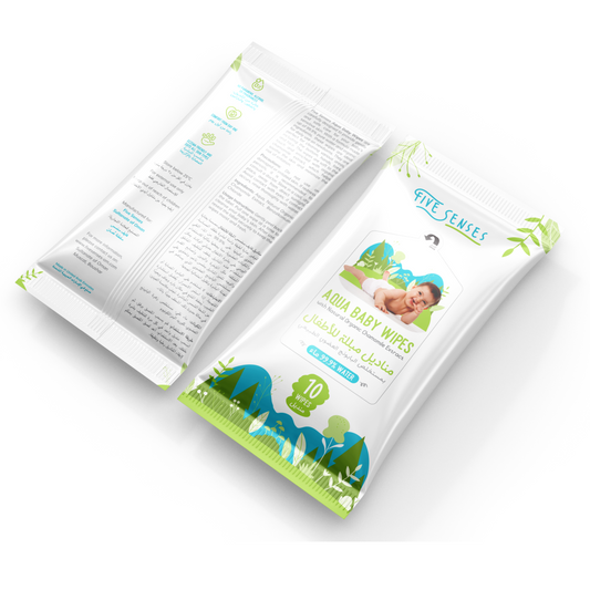 Five Senses - Aqua Wipes 10wipes